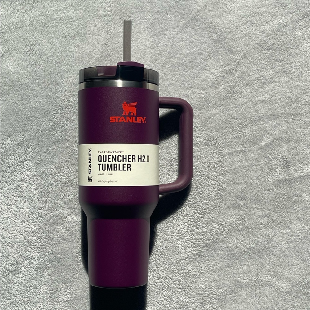 Stanley 40oz authentic plum tumbler